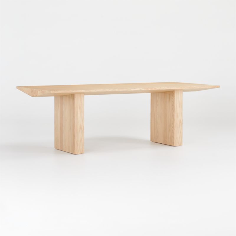 Van Natural Wood Dining Table + Reviews | Crate and Barrel | Crate & Barrel