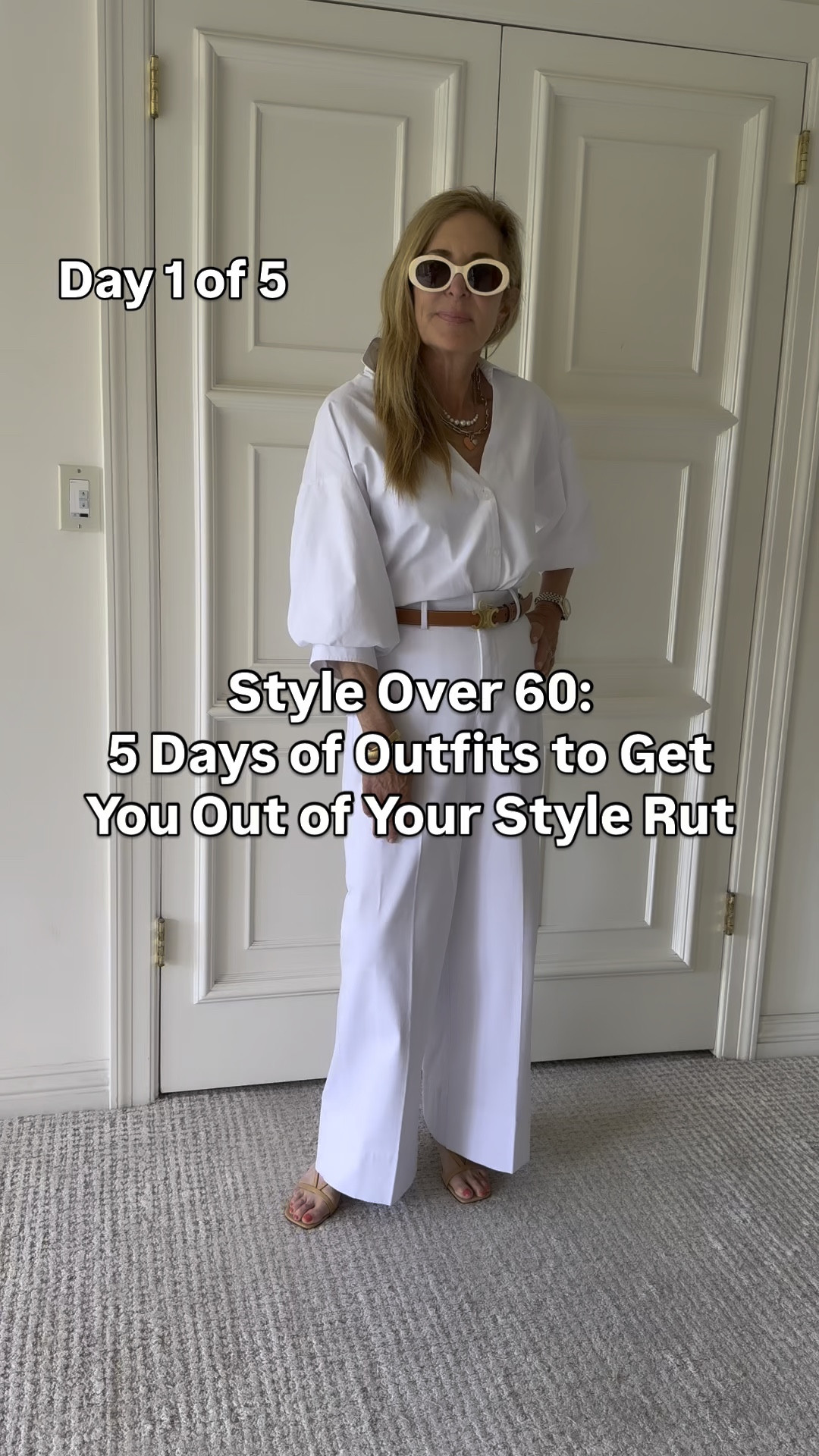 These flattering Spanx pants (with smoothing panels) + a white shirt with an updated cute will have you feeling like a million bucks. 

#LTKOver40 #LTKSeasonal