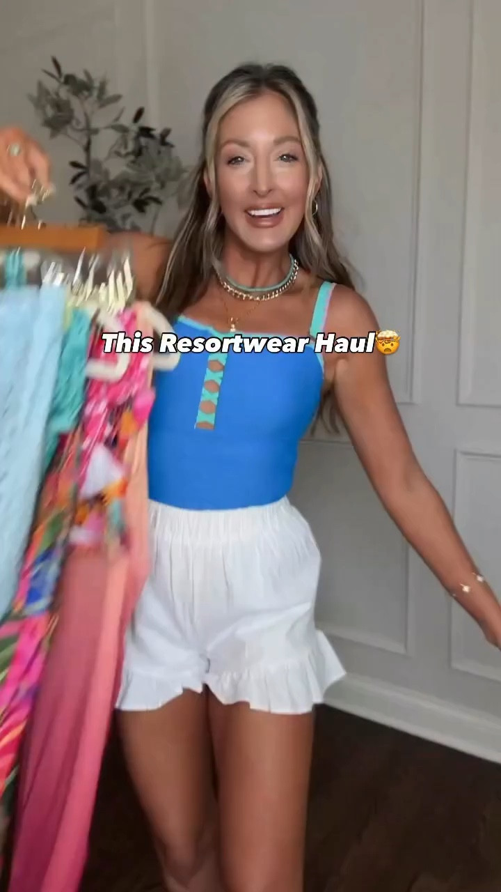 Vacation outfits ☀️🏝️ 

Mom friendly swimsuits that are great quality, easy beach outfits to wear during the day or for a night out at the beach. Beautiful summer dresses and more! 

#vacationoutfit #resortwear #vacationstyle #swimwear