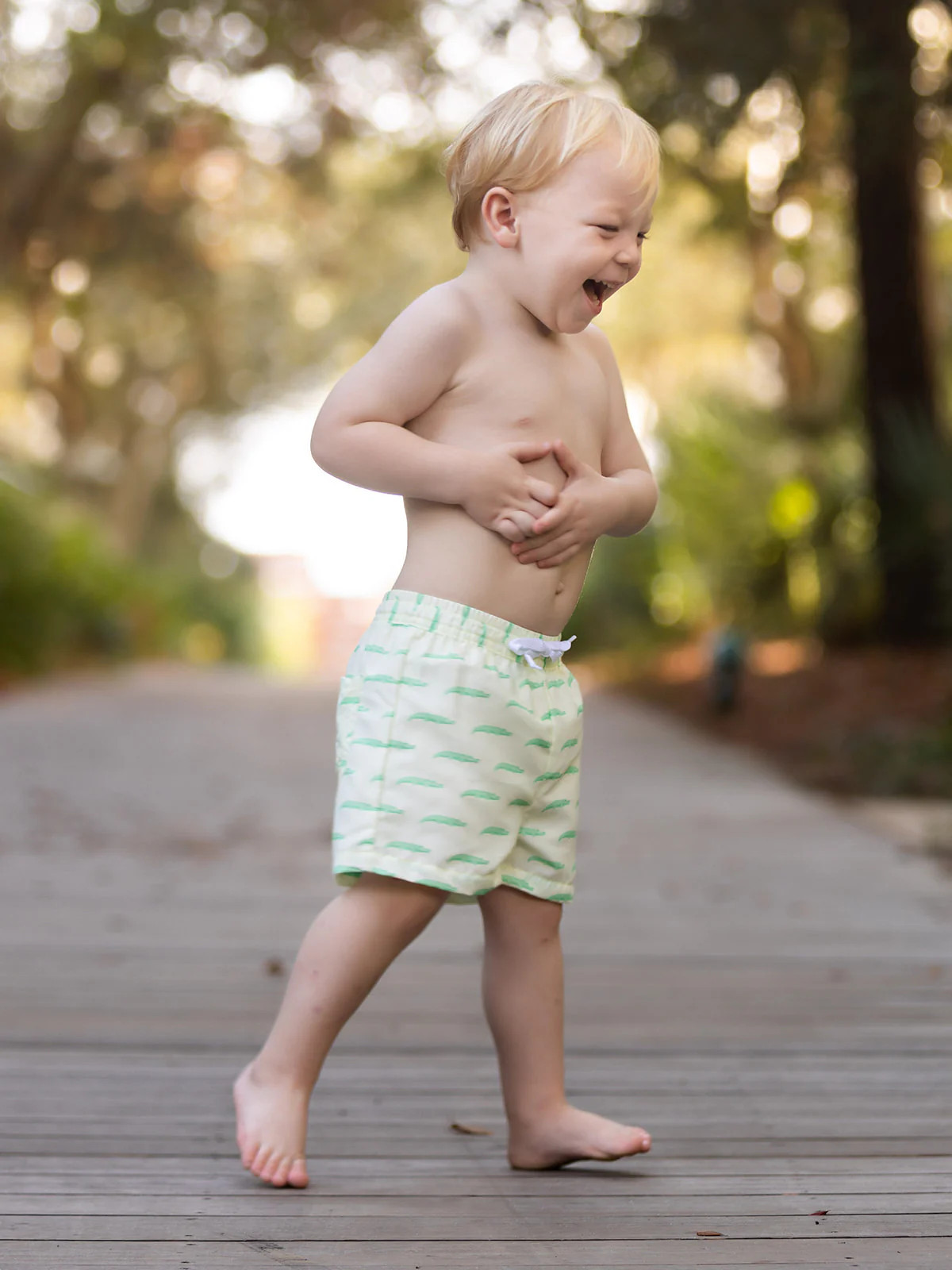 Ally Gator Boys Trunks | The Oaks Apparel Company