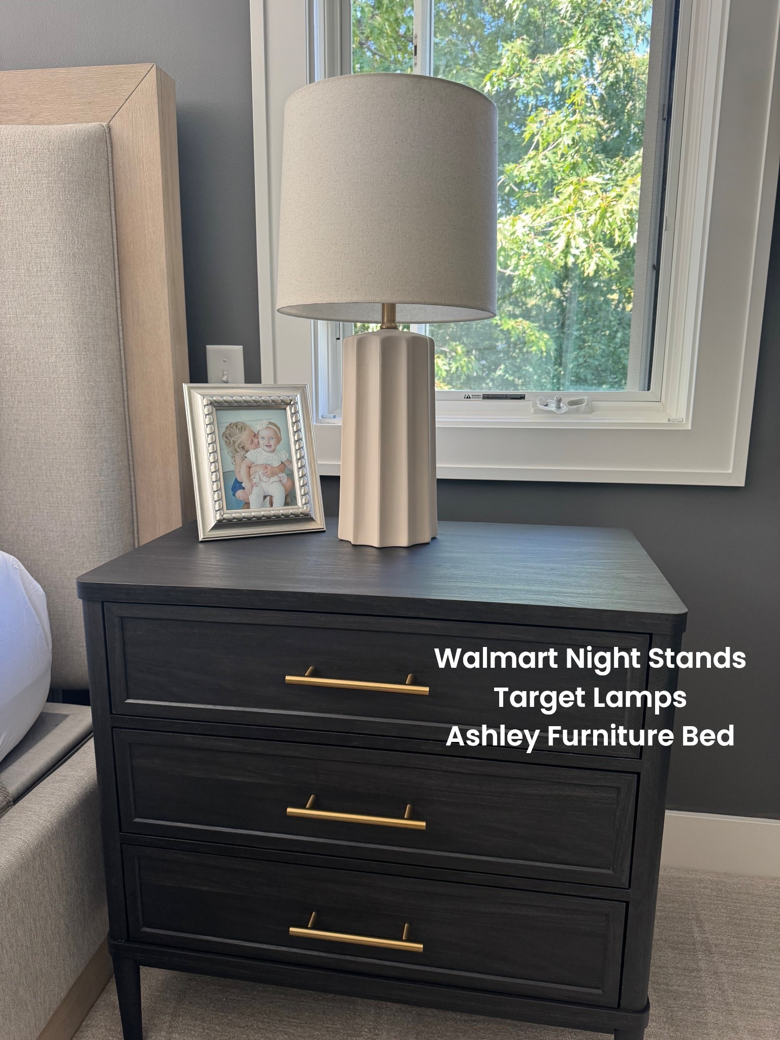 We have been re-doing our primary bedroom and I am loving what we chose!! I had some ARHAUS nightstands picked out for $1300 but decided to take a leap and get the Walmart ones. I am in love with them! Target lamp. And we got a new bed that was a fraction of the price of the Pottery Barn one we had picked out.  We got the bed at Ashley Furniture  

#LTKSaleAlert #LTKFallSale #LTKHome