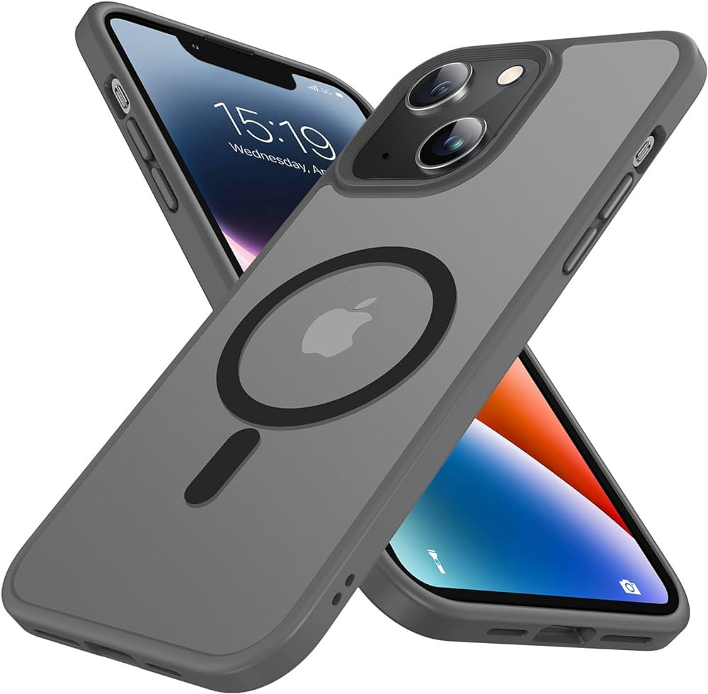 Mgnaooi Magnetic Case for iPhone 15 Case/iPhone 14 Case/iPhone 13 Case [MIL-Grade Drop Tested & C... | Amazon (US)