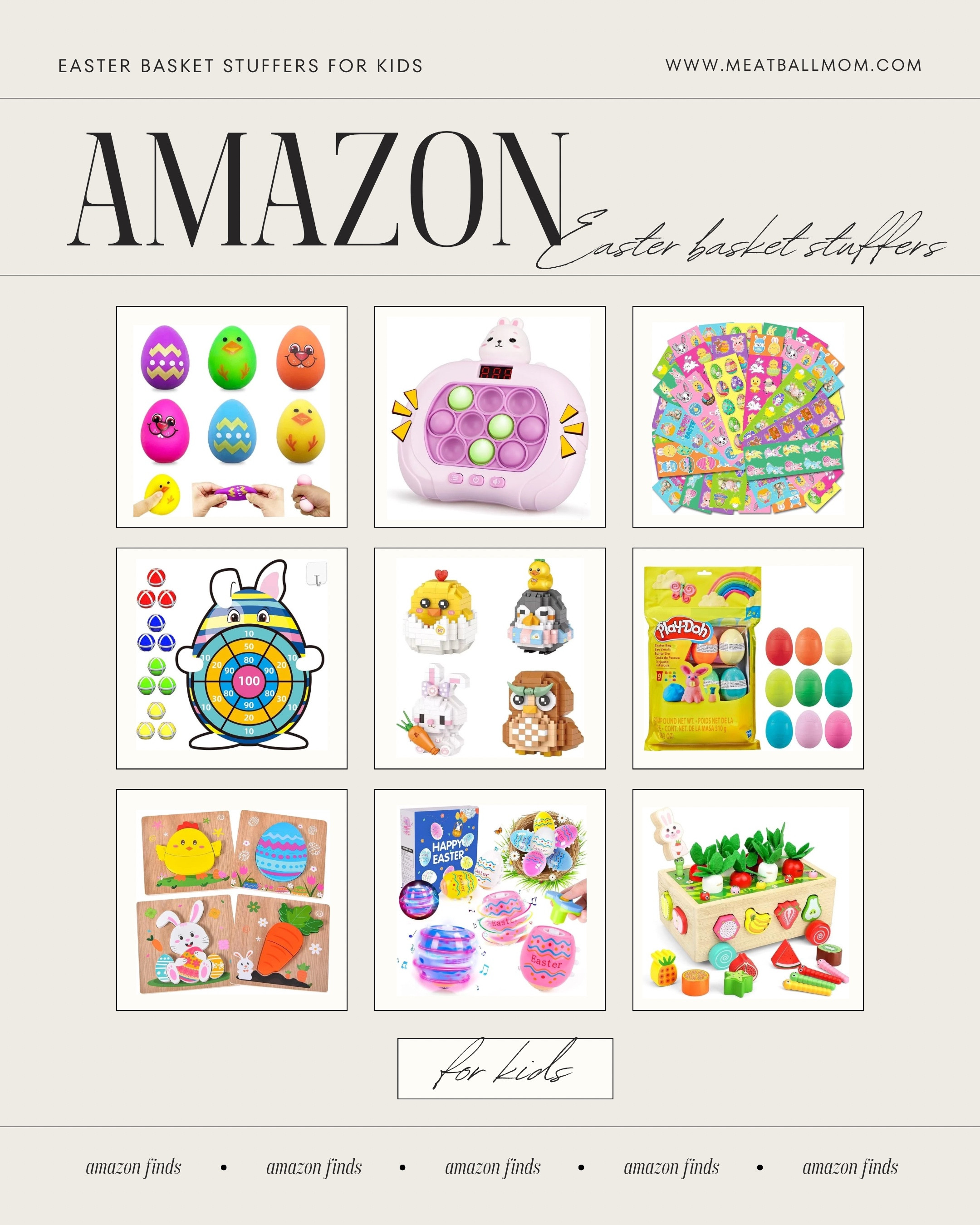 Easter basket stuffers for kids from Amazon

Easter finds
Activities for kids
Amazon finds
 #ltkseasonal
#ltksalealert


#LTKHome #LTKFindsUnder50 #LTKKids