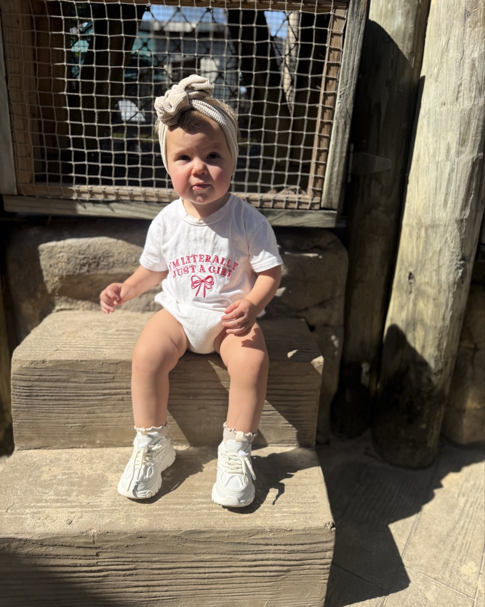 Like her outfit says, “I’m literally just a girl” 🥰🎀

#LTKootd #LTKKids #LTKmomlife