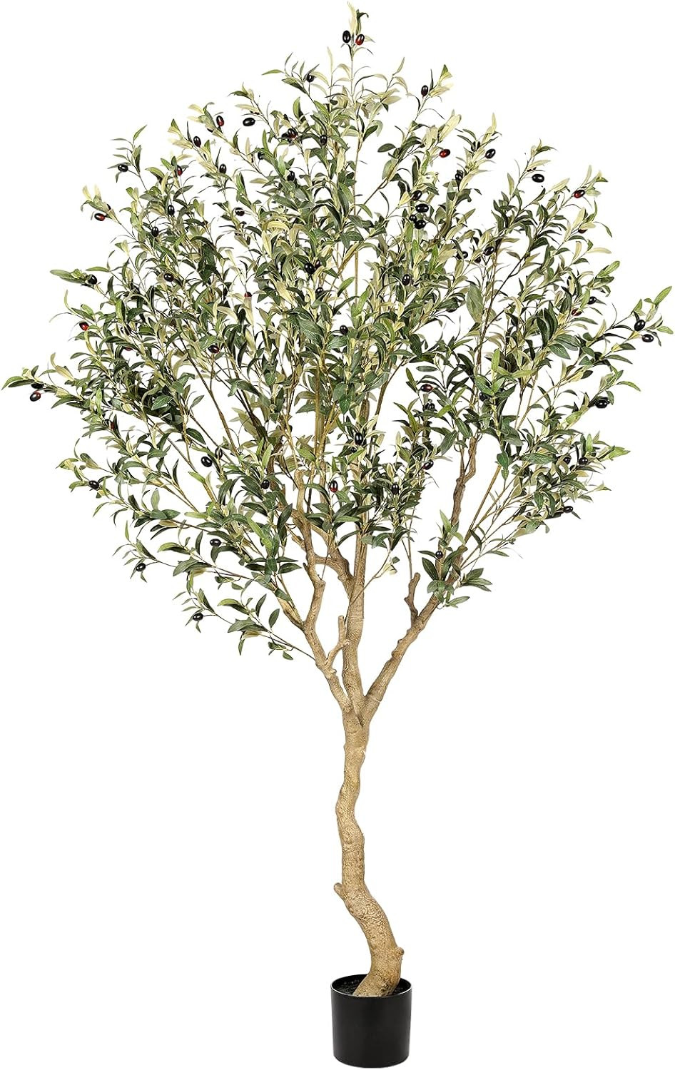 Realead 7FT Olive Trees Artificial Indoor - Tall Faux Olive Tree 7 Feet with Realistic Leaves and... | Amazon (US)