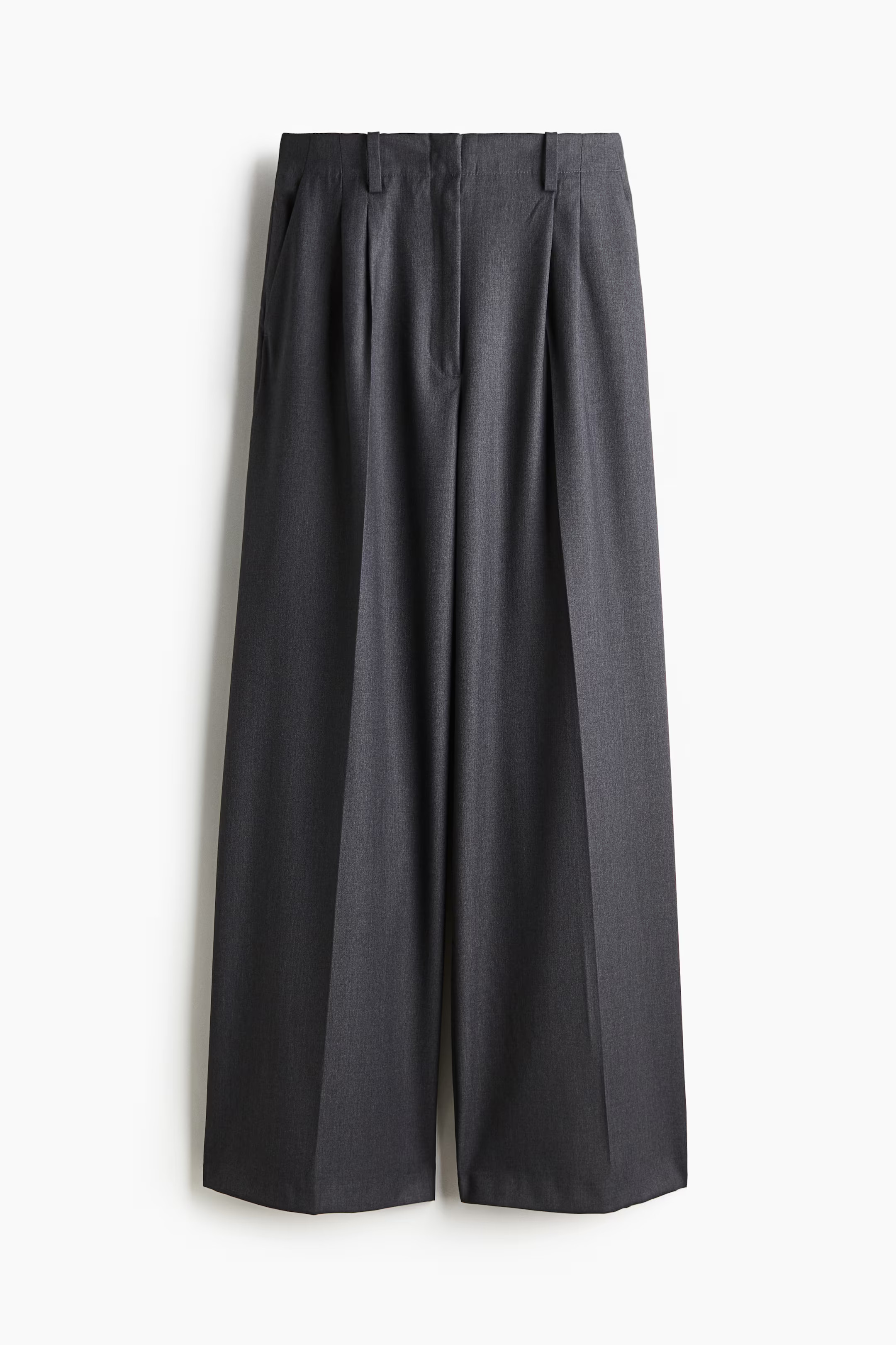 Wide twill trousers | H&M (UK, MY, IN, SG, PH, TW, HK)