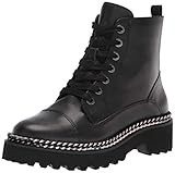 Vince Camuto Women's MINDINTA Combat Boot, Black, 8.5 M | Amazon (US)