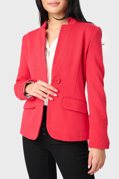 Notch Collar Blazer | Gibson