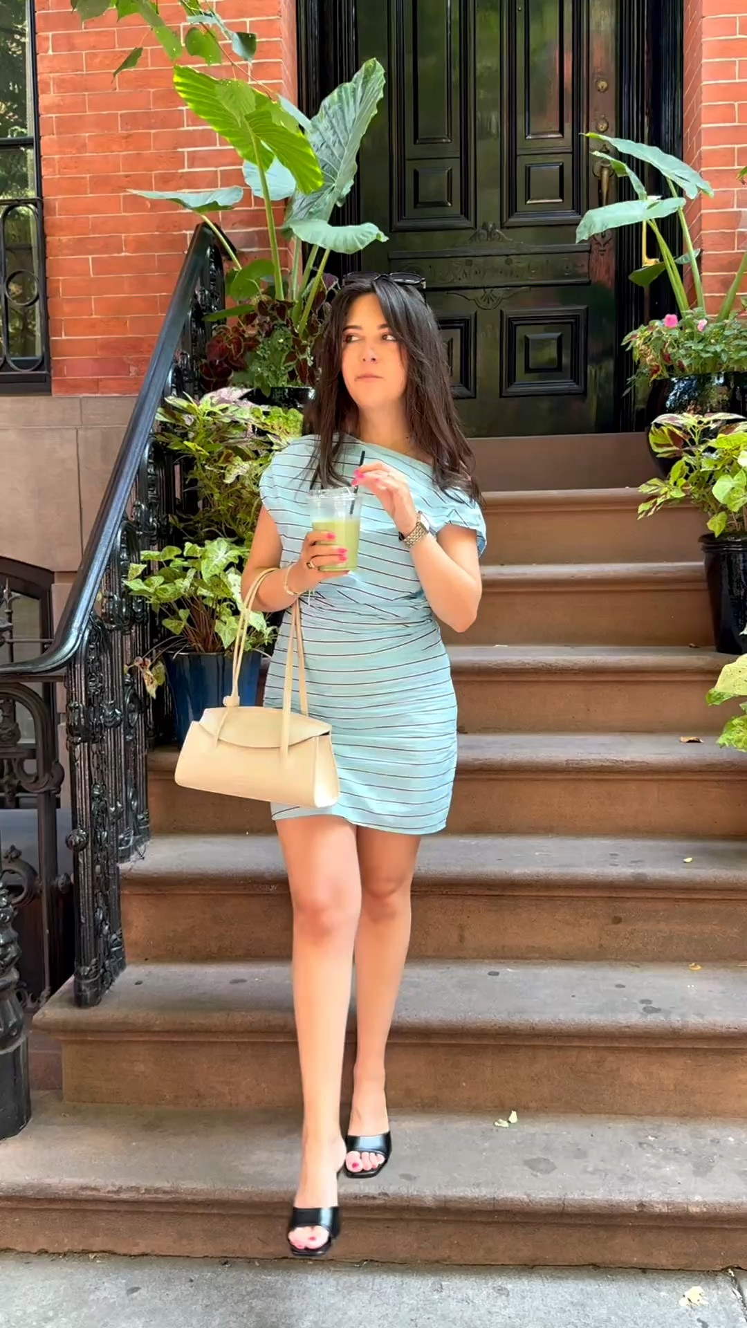 Striped mini dress for summer

#LTKootd #LTKSeasonal