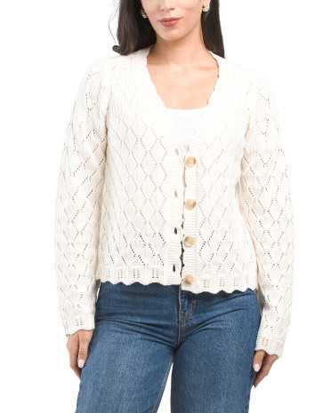 Textured Cardigan | TJ Maxx