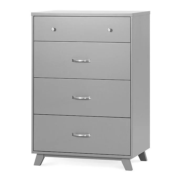 Child Craft™ Forever Eclectic™ SOHO 4-Drawer Chest in Cool Grey | buybuy BABY