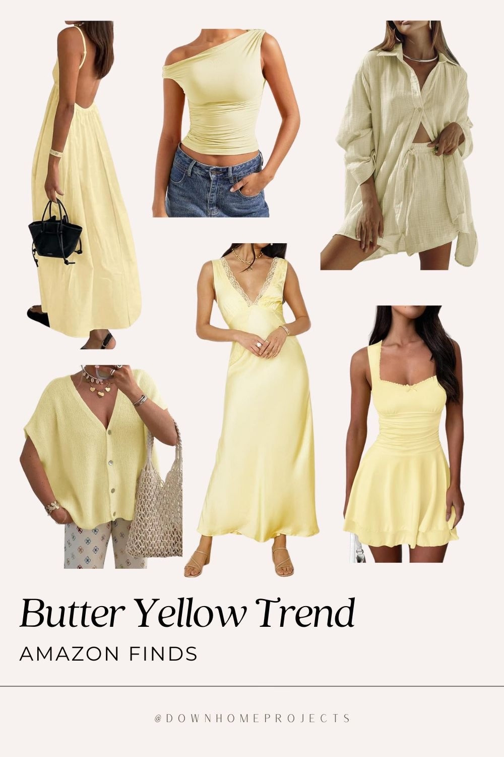 Butter Yellow Outfit Ideas for Summer ☀️ | Shop the viral butter yellow trend in women’s fashion — from breezy dresses to chic tops and accessories. Affordable finds linked on LTK!

#LTKSummerEdit #LTKFindsUnder50 #LTKSeasonal
