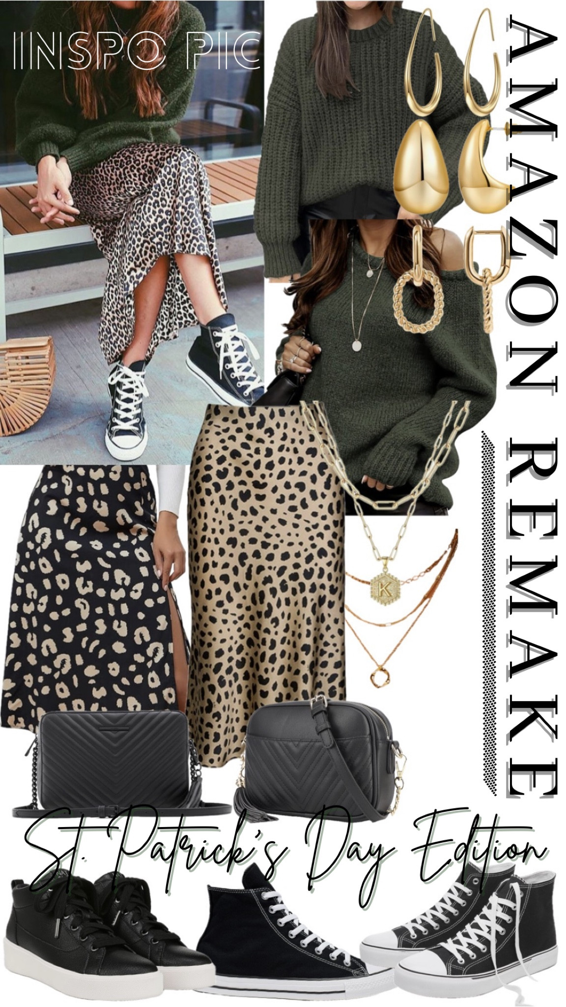 Unconventional St. Patrick’s Day Outfit ☘️ 

Amazon Outfit Remake | Pinterest Inspired 

This is a classy take on this holiday outfit. And also one you could wear year round! 

#LTKstyletip #LTKfindsunder100 #LTKmidsize