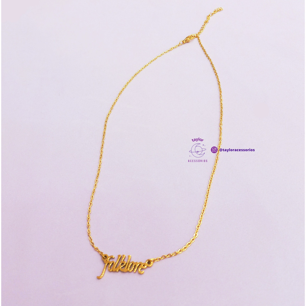 COLAR FOLKLORE | Shopee (BR)