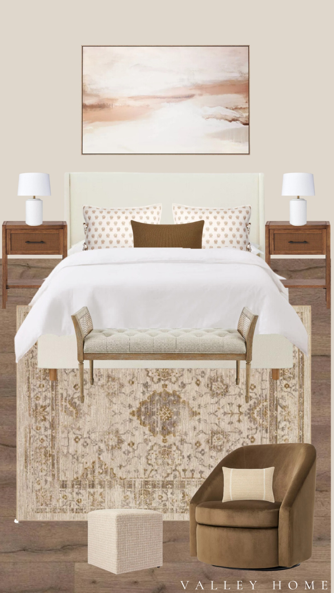 Target bedroom inspo
Warm and neutral modern organic cozy design style

#LTKhome