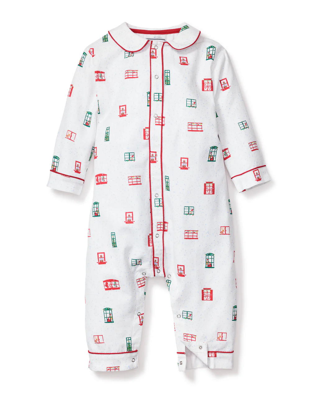 Maisonette x Petite Plume Night Before Christmas Cambridge Romper | Petite Plume