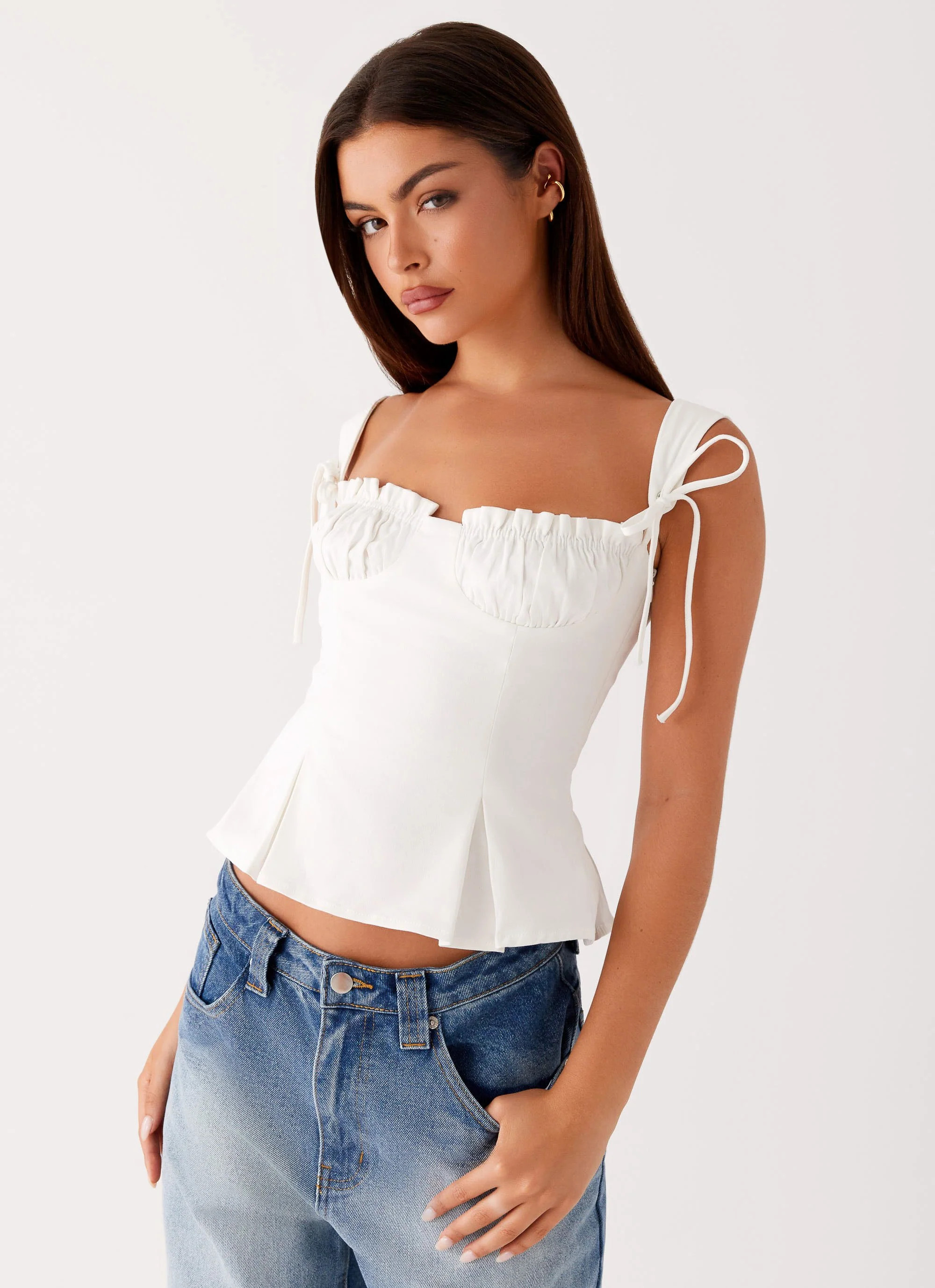 Daydreams Top - White | Peppermayo (Global)