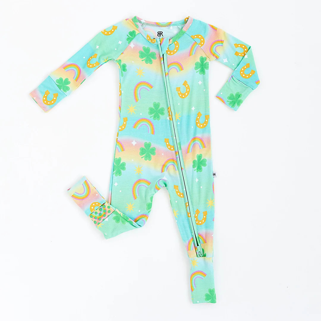 Clover the Rainbow Convertible Romper | Bums & Roses