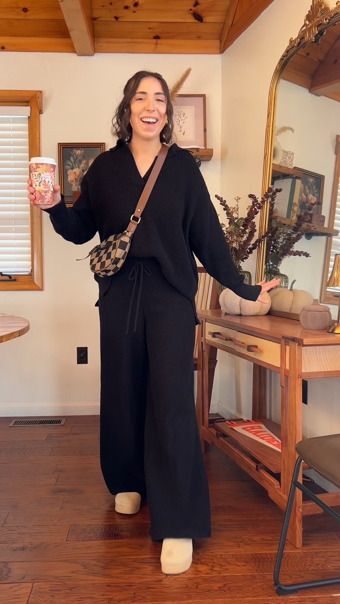 The best Fall (waffle knit) Amazon two-piece set is only $32 today!! This one is tall-girl approved 🙌🏻🖤

So comfy cute! I have it in two colors and wear them both all the time! Wearing a size L but I could’ve done a Medium this time. Either way, still love it! 

#LTKFindsUnder50 #LTKSaleAlert #LTKStyleTip