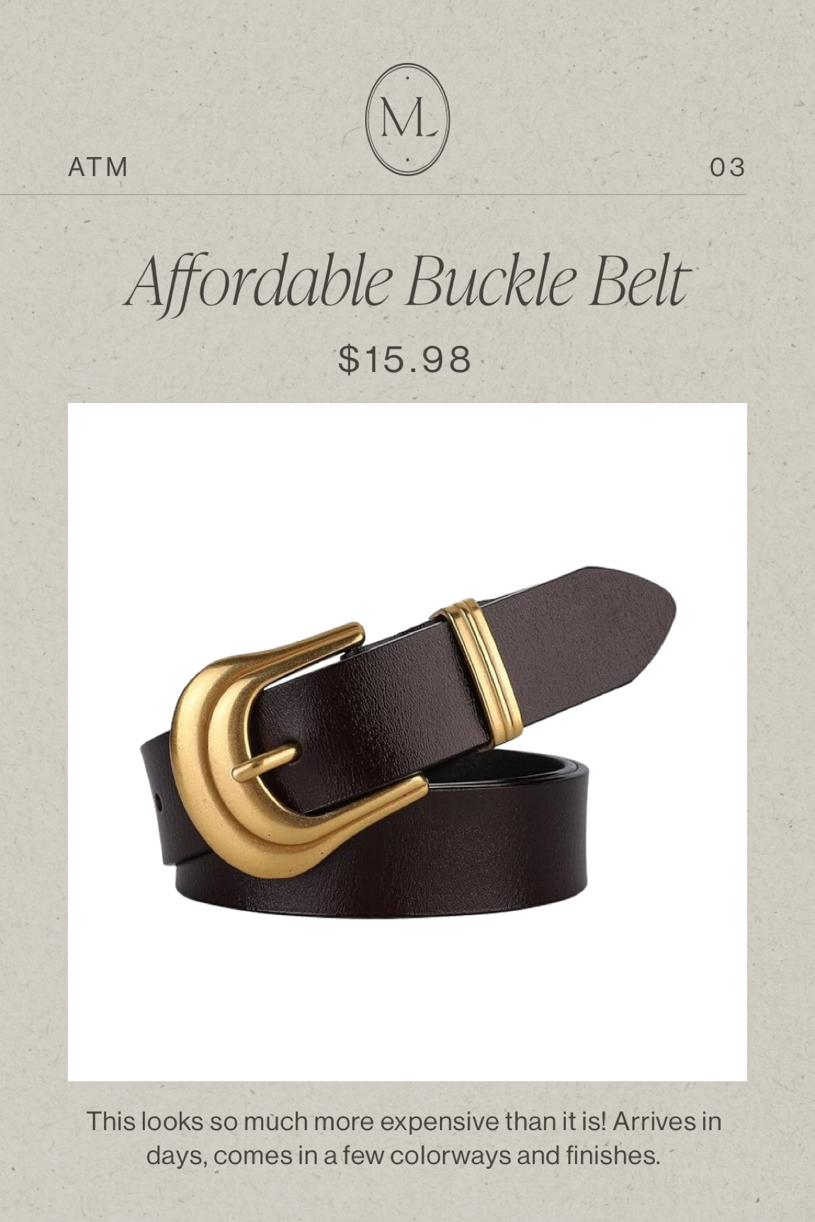 This weeks items that I’m loving at the moment to inspire your home, fashion style, well-being, health and overall lifestyle!
•
•
•
amazon finds, neutral style, amazon home, amazon deals, home decor, affordable fall style, chocolate brown, chic style, baby must haves, car essentials, organizer, kids book, winter hat, leather belt 

Follow my shop @megleonardco on the @shop.LTK app to shop this post and get my exclusive app-only content!

#liketkit 
@shop.ltk
https://liketk.it/4sikx

Follow my shop @megleonardco on the @shop.LTK app to shop this post and get my exclusive app-only content!

#liketkit 
@shop.ltk
https://liketk.it/4swdB

Follow my shop @megleonardco on the @shop.LTK app to shop this post and get my exclusive app-only content!

#liketkit #LTKfindsunder50 #LTKhome #LTKsalealert
@shop.ltk
https://liketk.it/4swdK