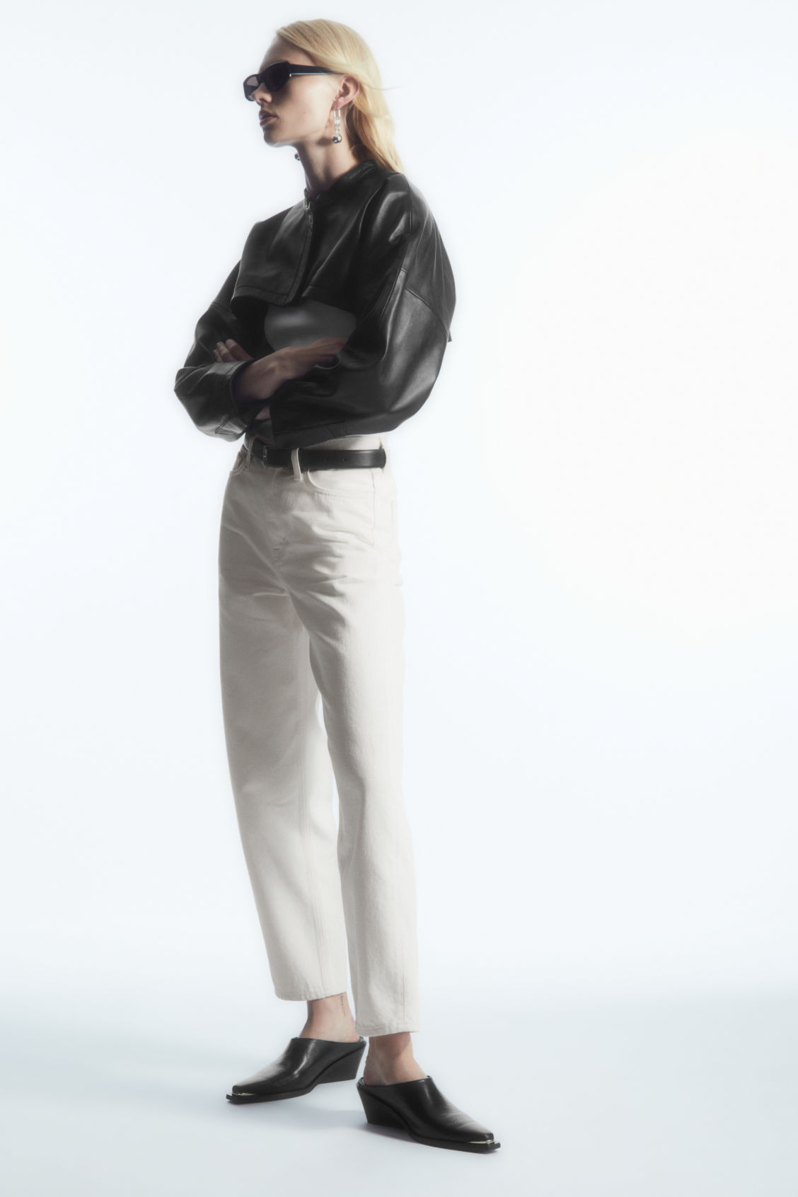 ARCH JEANS - TAPERED - LIGHT ECRU - COS | COS UK