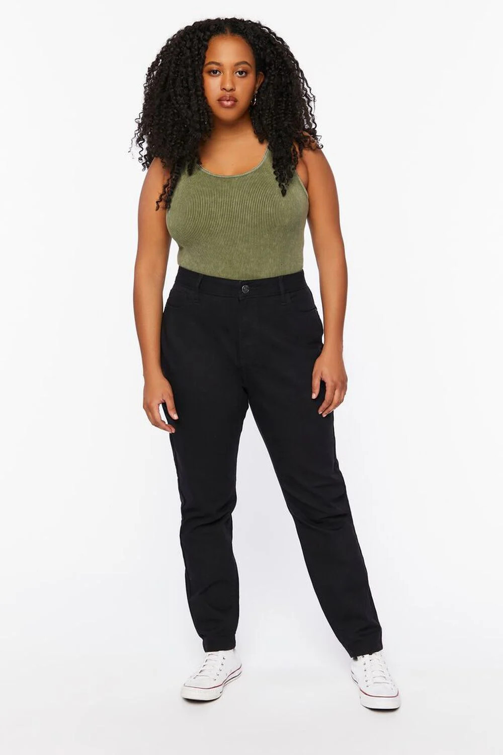 Plus Size High-Rise Skinny Jeans | Forever 21 (US)
