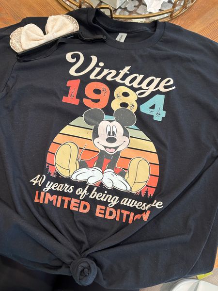 Vintage Mickey shirt
Birthday at Disney 

#LTKfamily #LTKtravel #LTKfindsunder50