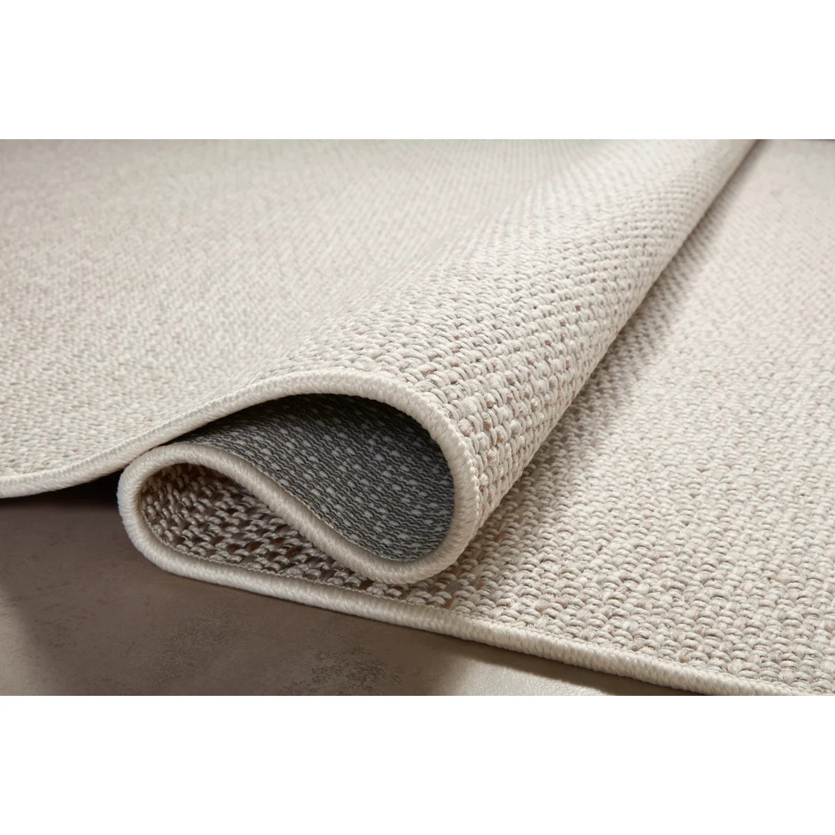 Amber Lewis x Loloi Malibu Ivory / Dove Indoor / Outdoor Area Rug | Wayfair North America