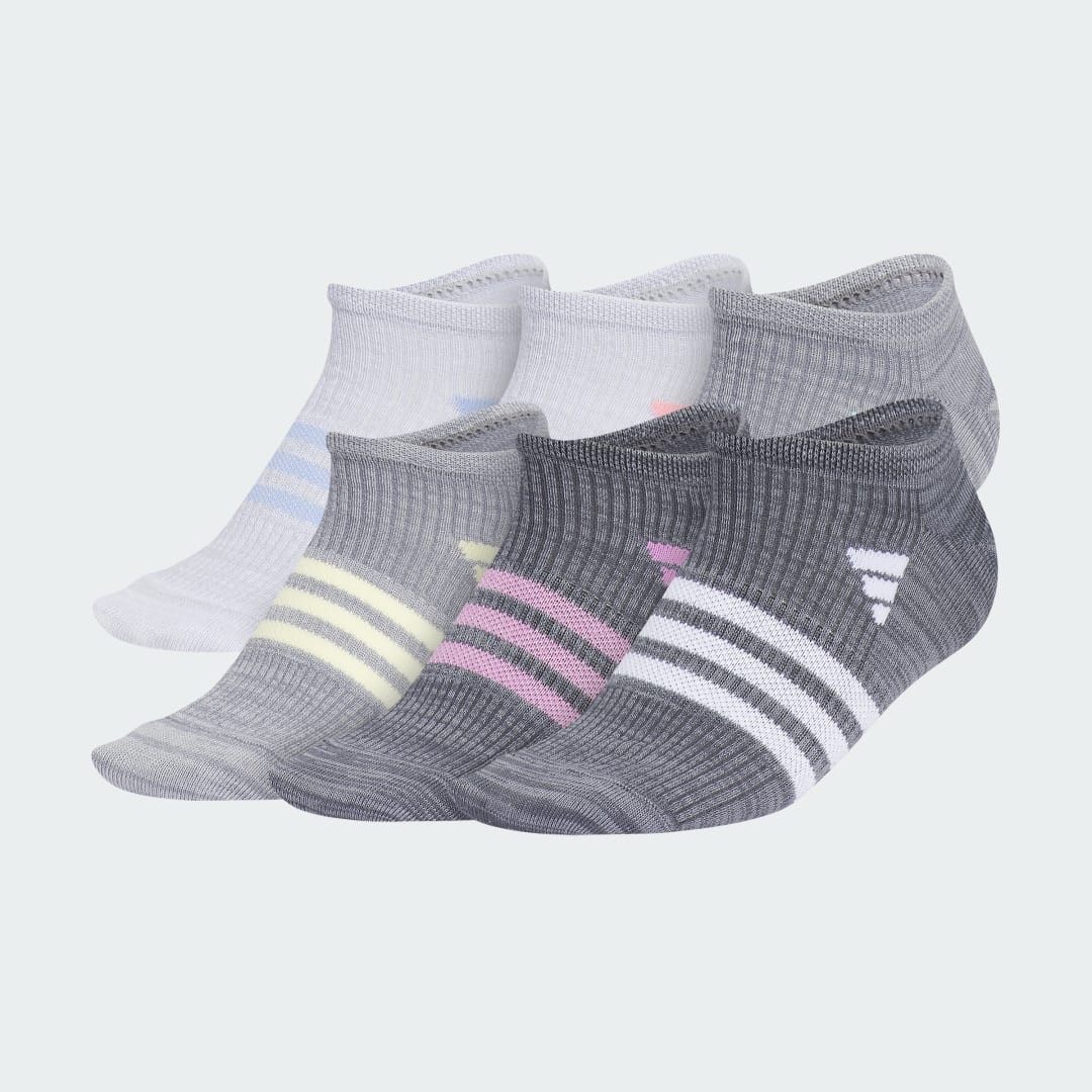 Superlite 3.0 6-Pack No-Show Socks Kids | adidas (US)