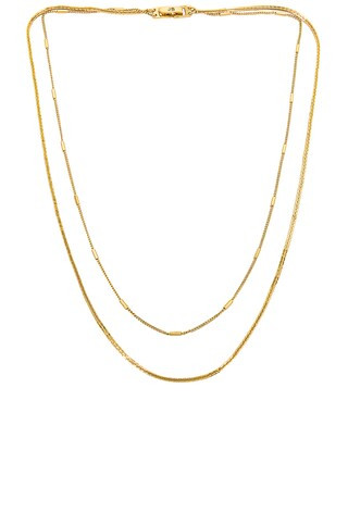 Jenny Bird Surfside Duo Necklace in Gold from Revolve.com | Revolve Clothing (Global)