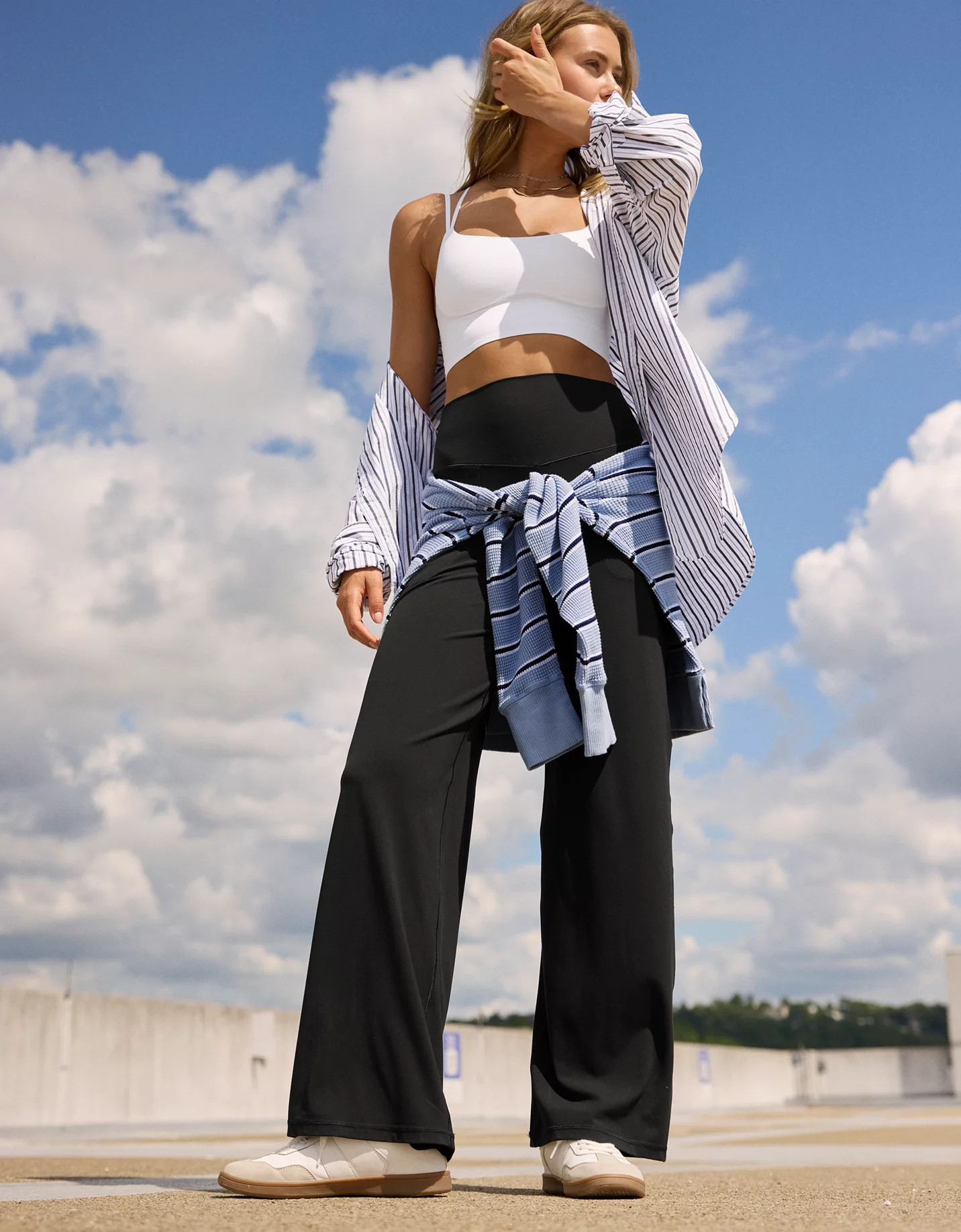 Bestseller OFFLINE By Aerie Real Me XTRA High Waisted Trouser | American Eagle Outfitters (US & CA)