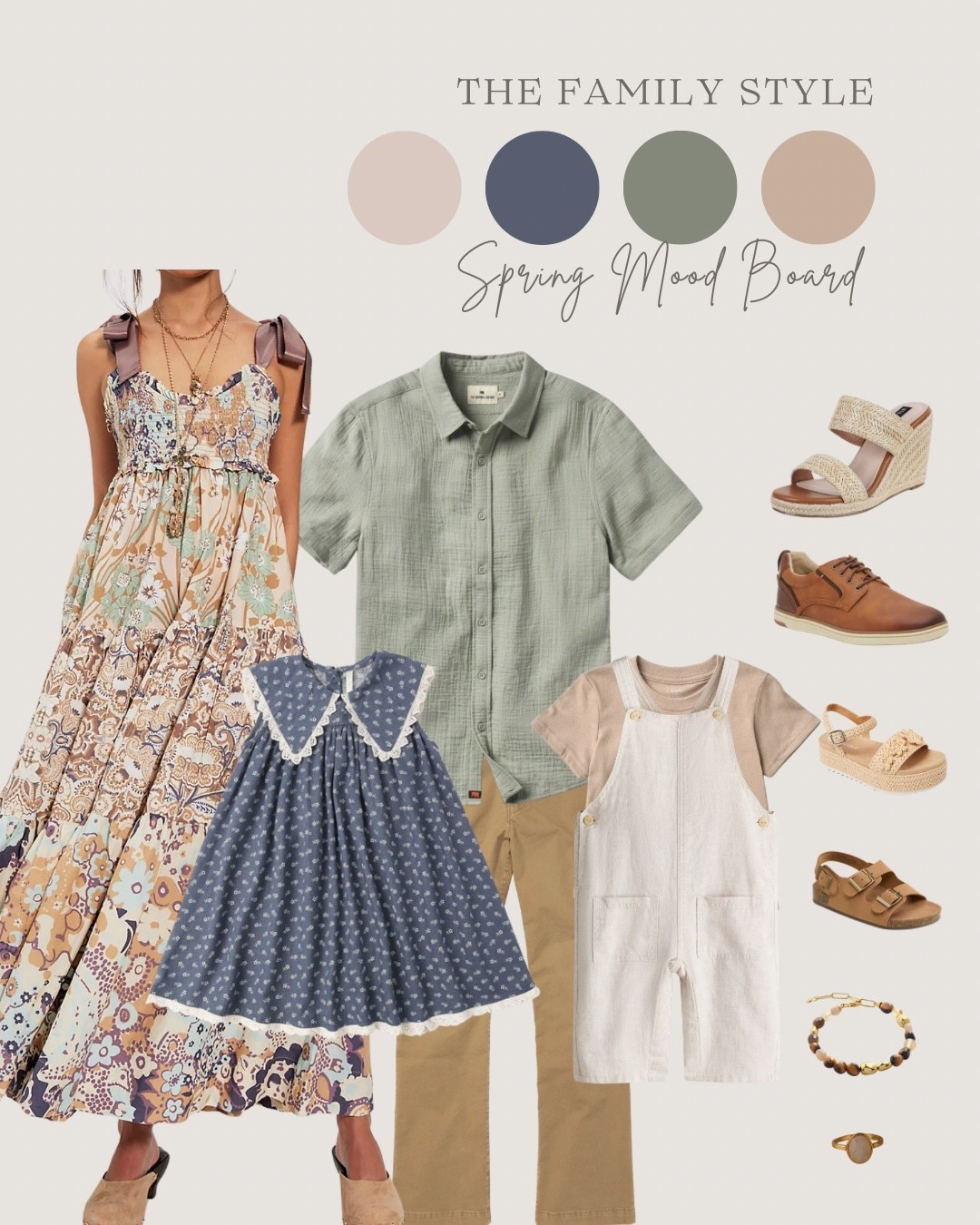 Loving the bold mix of patterns and linen textures on the boys ✨