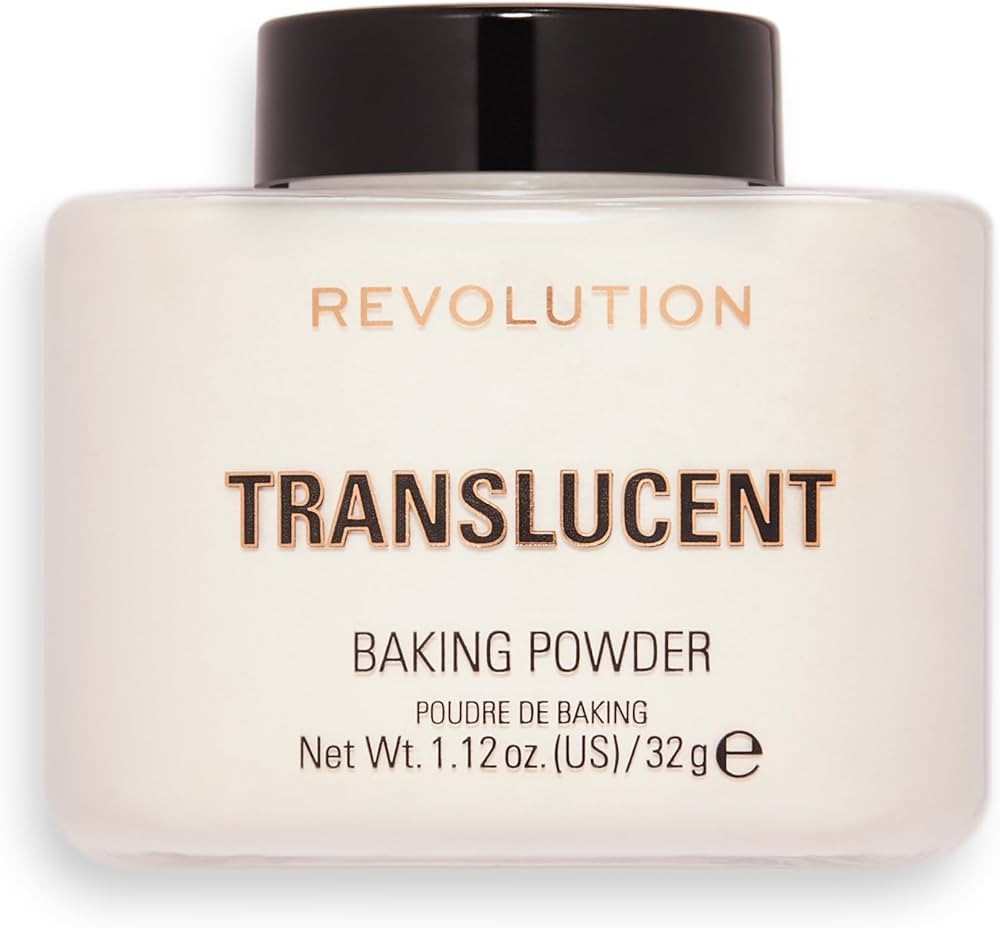 Revolution, Loose Baking Powder, Makeup Setting Powder, Long Lasting Coverage, Mattifies & Reduce... | Amazon (US)