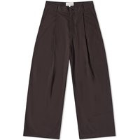 Studio Nicholson Men's Guild Pleated Volume Carpenter Pant in Black Grape, Size Medium | END. Clothi | End Clothing (US & RoW)
