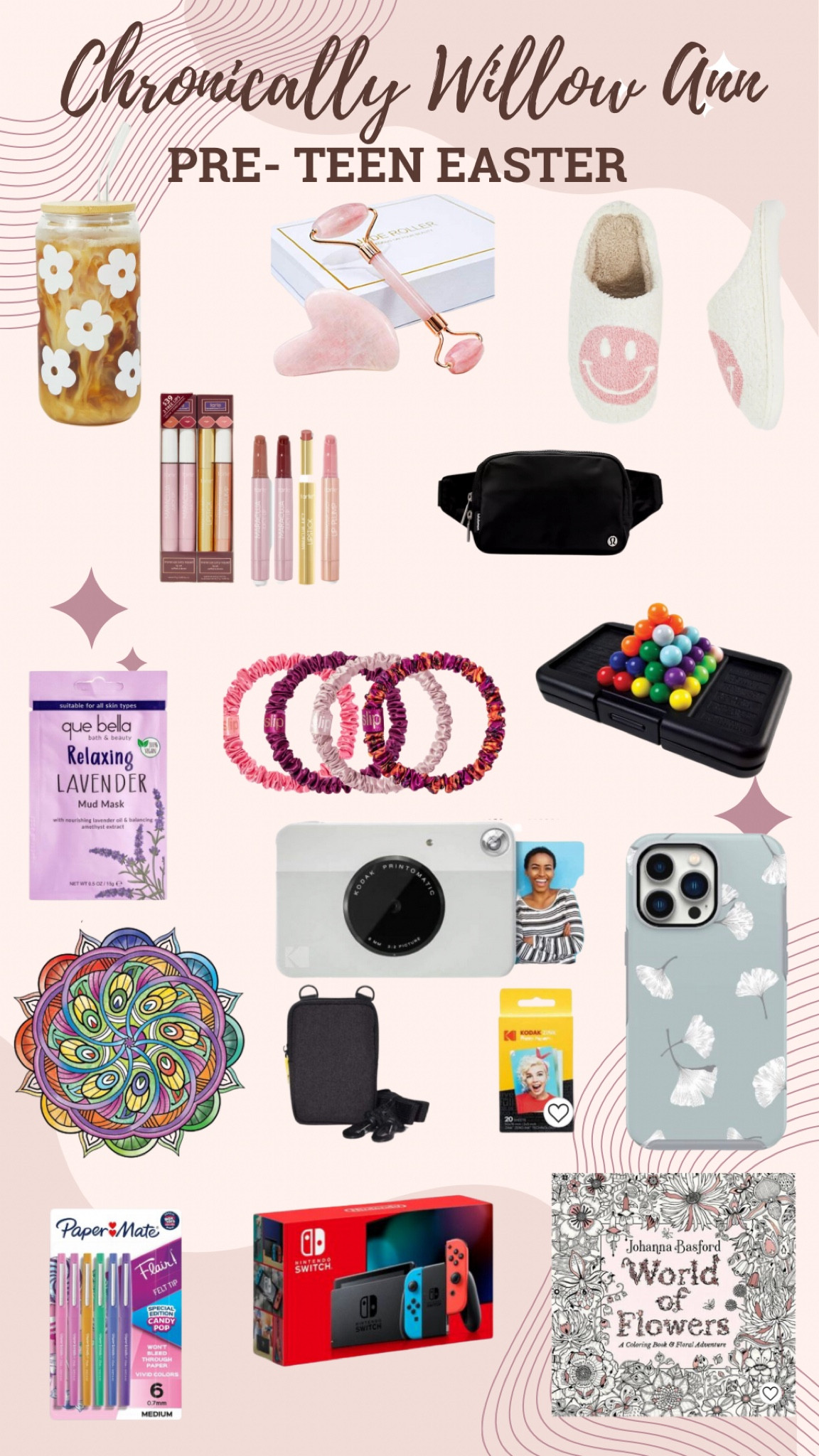 These are some great ideas for your pre teen girls. These are the sweetest items that will be such a wonderful addition to their Easter baskets. They are functional and they are also really fun for your sweet girls. Easter baskets, girls easter baskets, spring gifts, teen girl gifts, tween girl gifts, spring and Easter gifts. 

#LTKbeauty #LTKstyletip #LTKGiftGuide