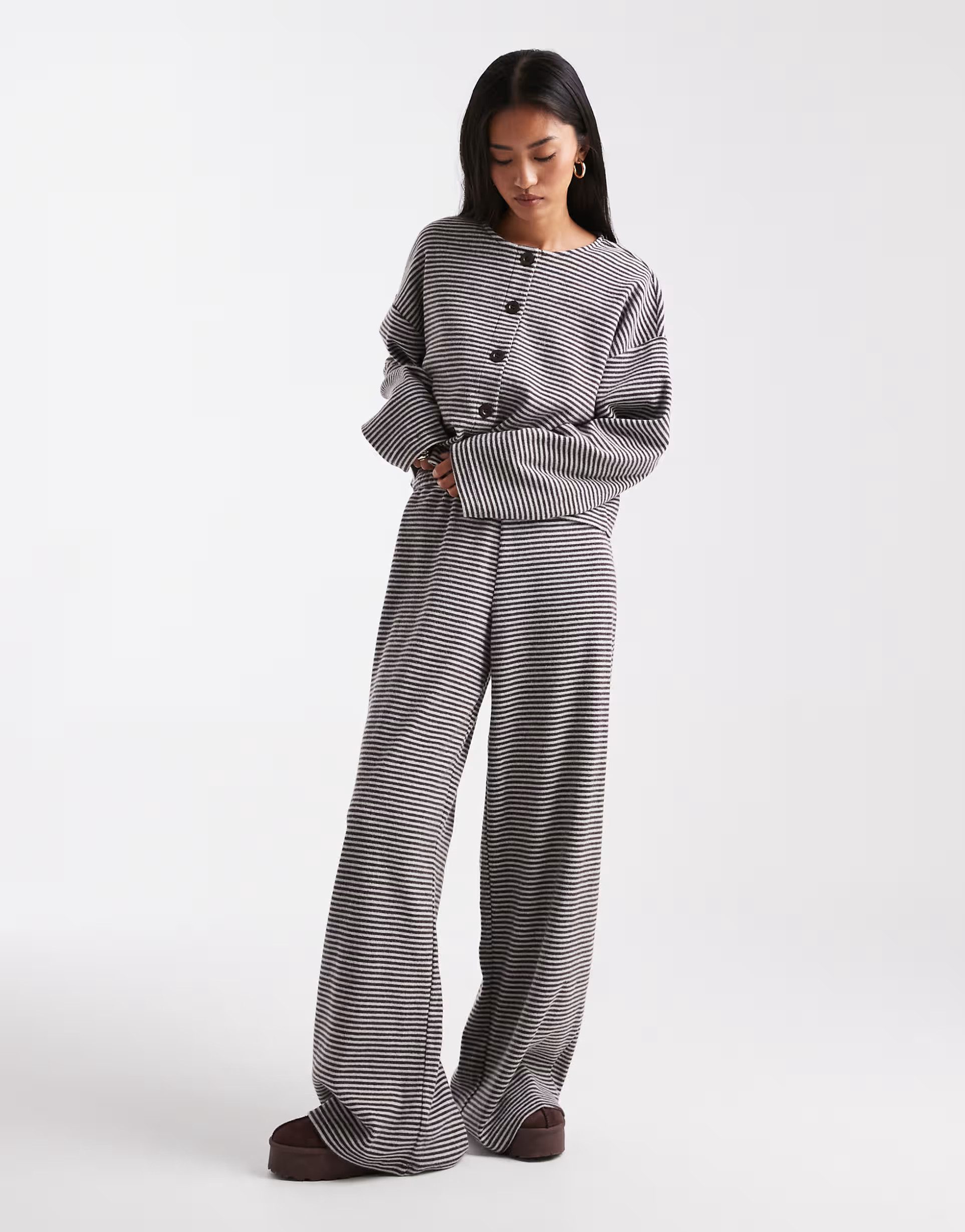 Miss Selfridge striped pants - part of a set | ASOS (Global)