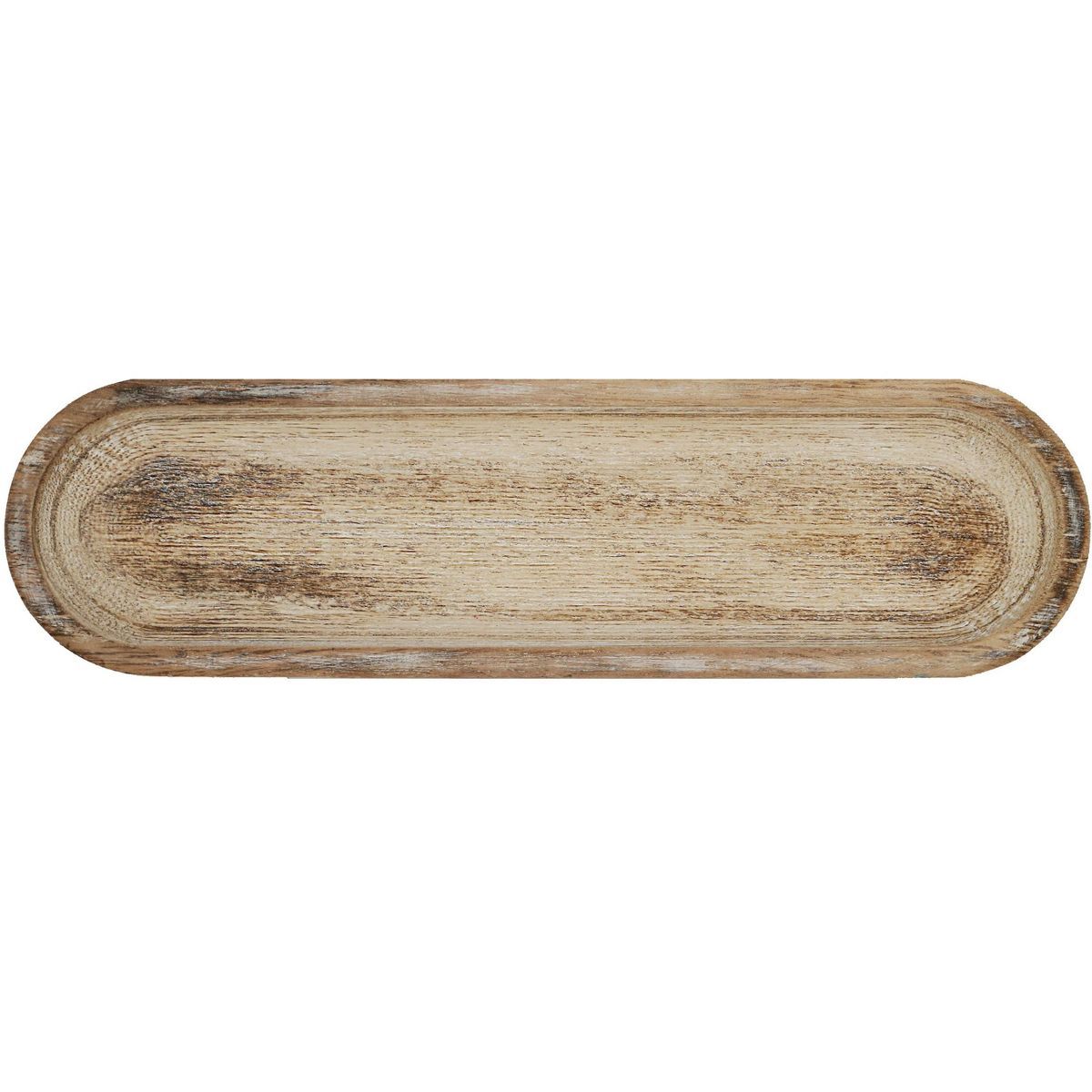 Sweet Water Decor Large Rustic Wood Tray - 14x4" | Target