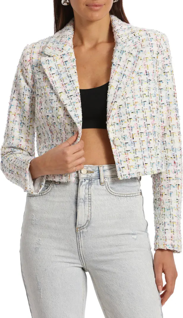 Tweed Crop Blazer | Nordstrom Rack