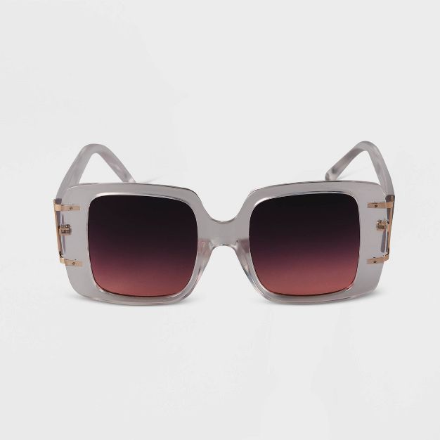 Women's Retro Square Sunglasses - A New Day™ | Target