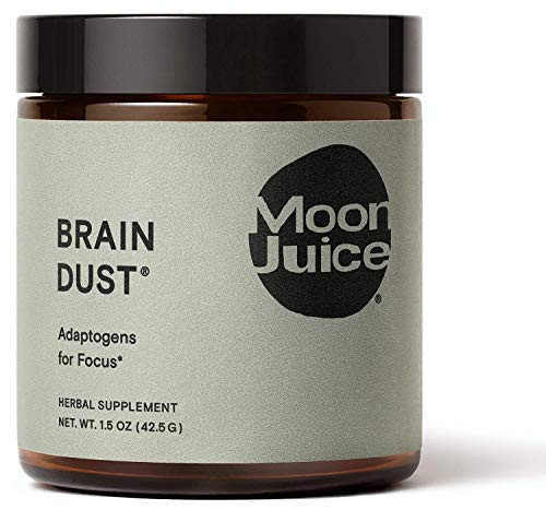 Moon Juice - Brain Dust - Focus & Concentration - Natural Mushroom Based Adaptogenic Powder Suppleme | Amazon (US)