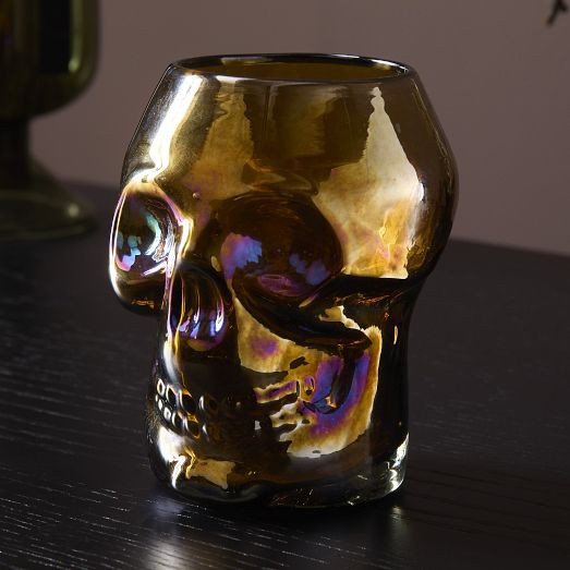 Skull Votive Holders (Set of 4) | West Elm (US)