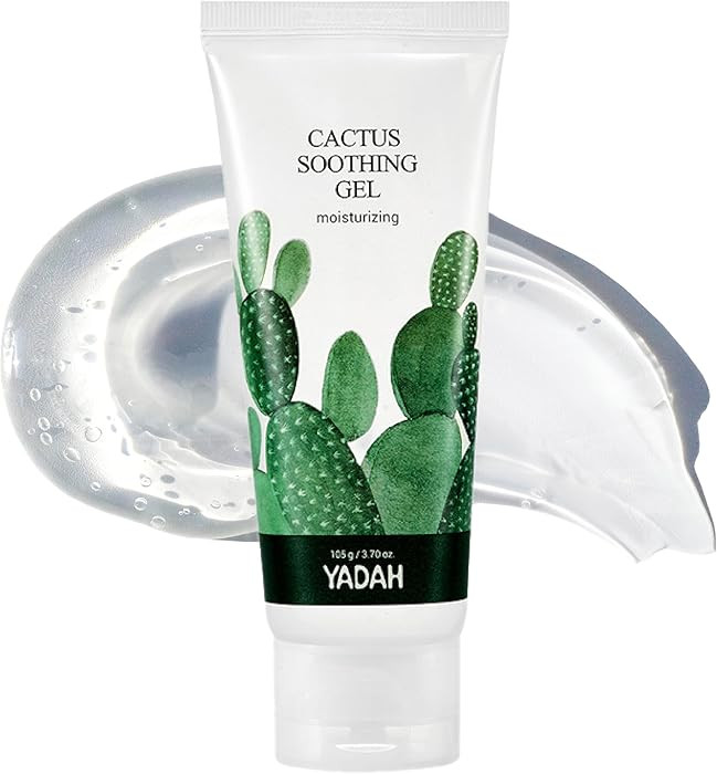 YADAH Cactus Soothing Gel (3.7fl oz) -95% Cactus Extract, Sunburn Relief,After Sun Care,Calm, Coo... | Amazon (US)
