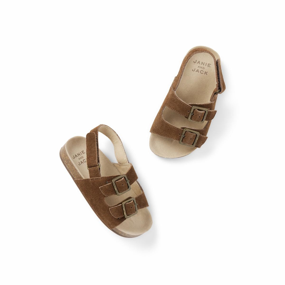 Suede Buckle Sandal | Janie and Jack