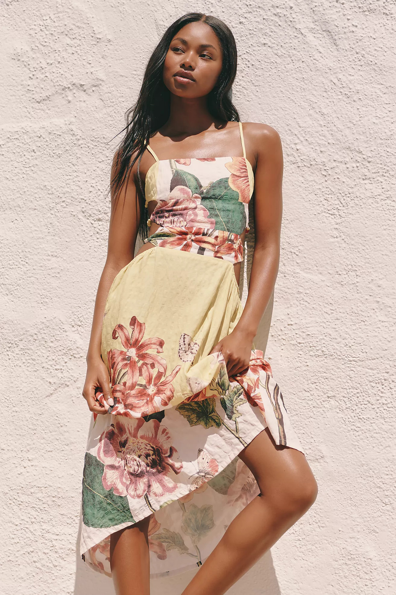 Celandine Beaded Midi Dress | Anthropologie (US)