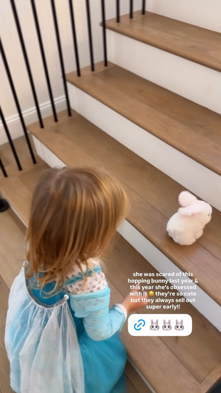 these hopping bunnies are so cute but they sell out fast!! 🐰 

 #LTKSeasonal #LTKKids