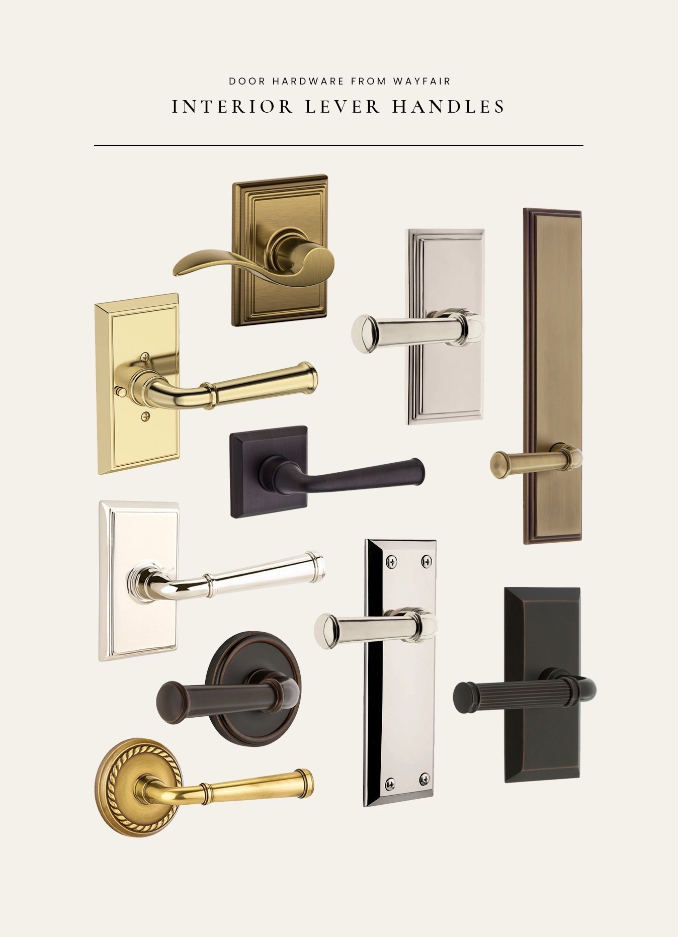 My top hardware picks from @Wayfair … interior door levers! #ad #wayfair #wayfairpartner 

#LTKHome