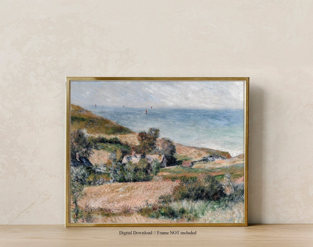 VINTAGE Painting | Landscape Print | Cottage Antique Farmhouse PRINTABLE / Landscape Art Print / ... | Etsy (US)