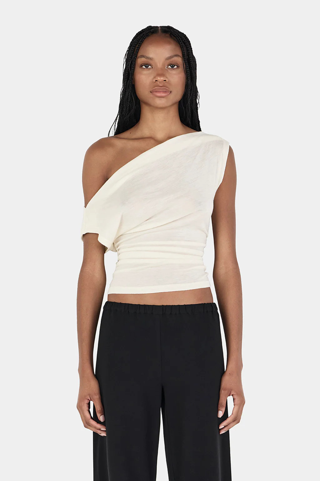 Pip Wool Top Ivory | Hansen and Gretel