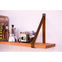 Leather Hanging Shelf Straps | Etsy (US)