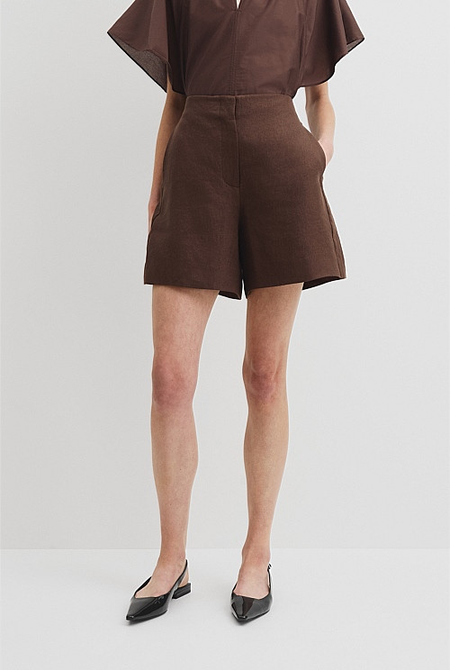 Organically Grown Linen Suit Short | Country Road